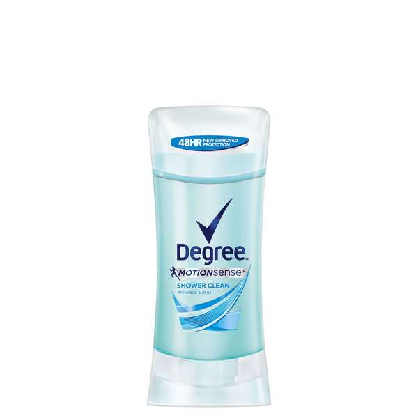 Degree Deodorant Invisible Solid Sport Motionsense Shower Clean 2.6 oz., PK12 11802